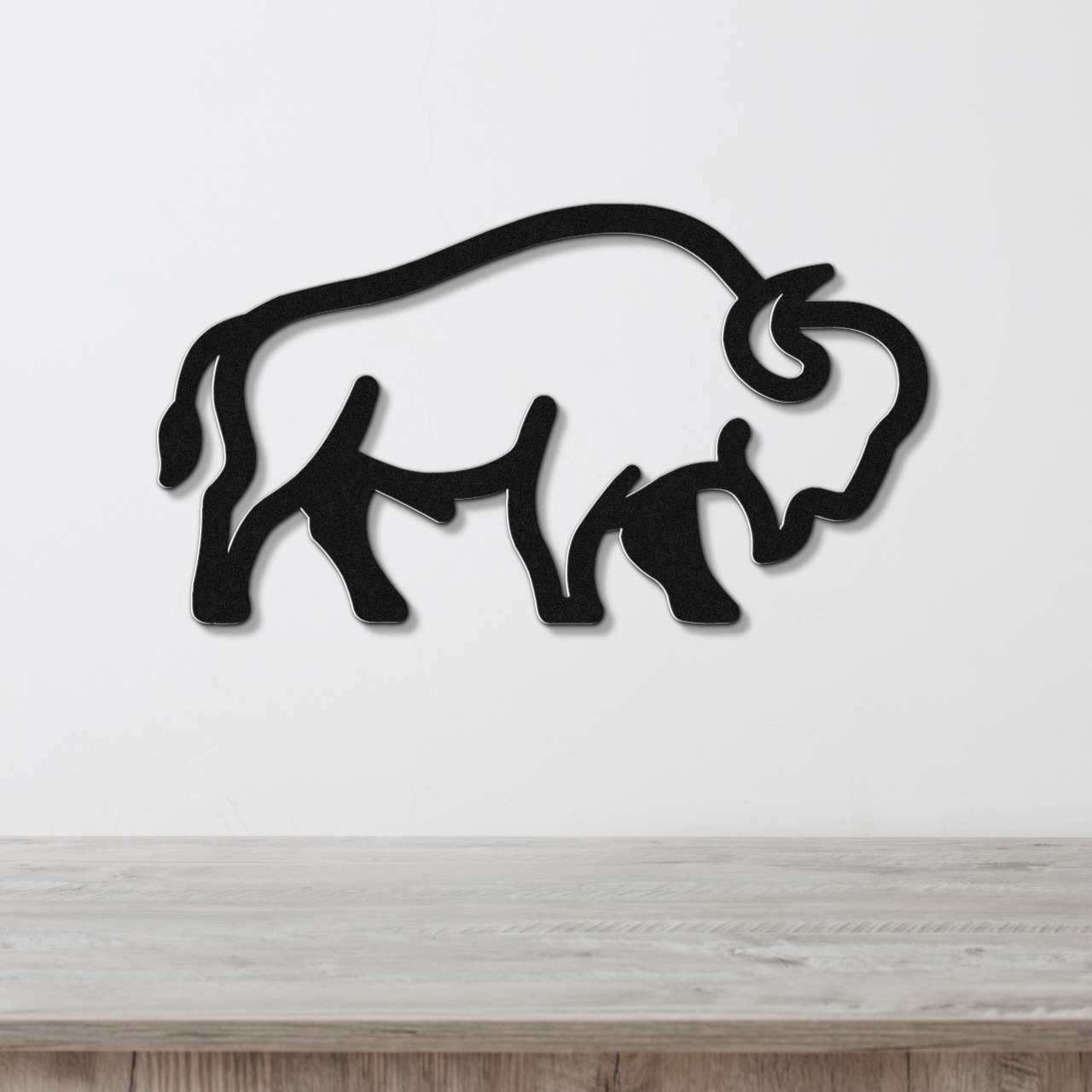 Buffalo Metal Wall Art