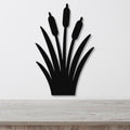 Cattail Metal Wall Art