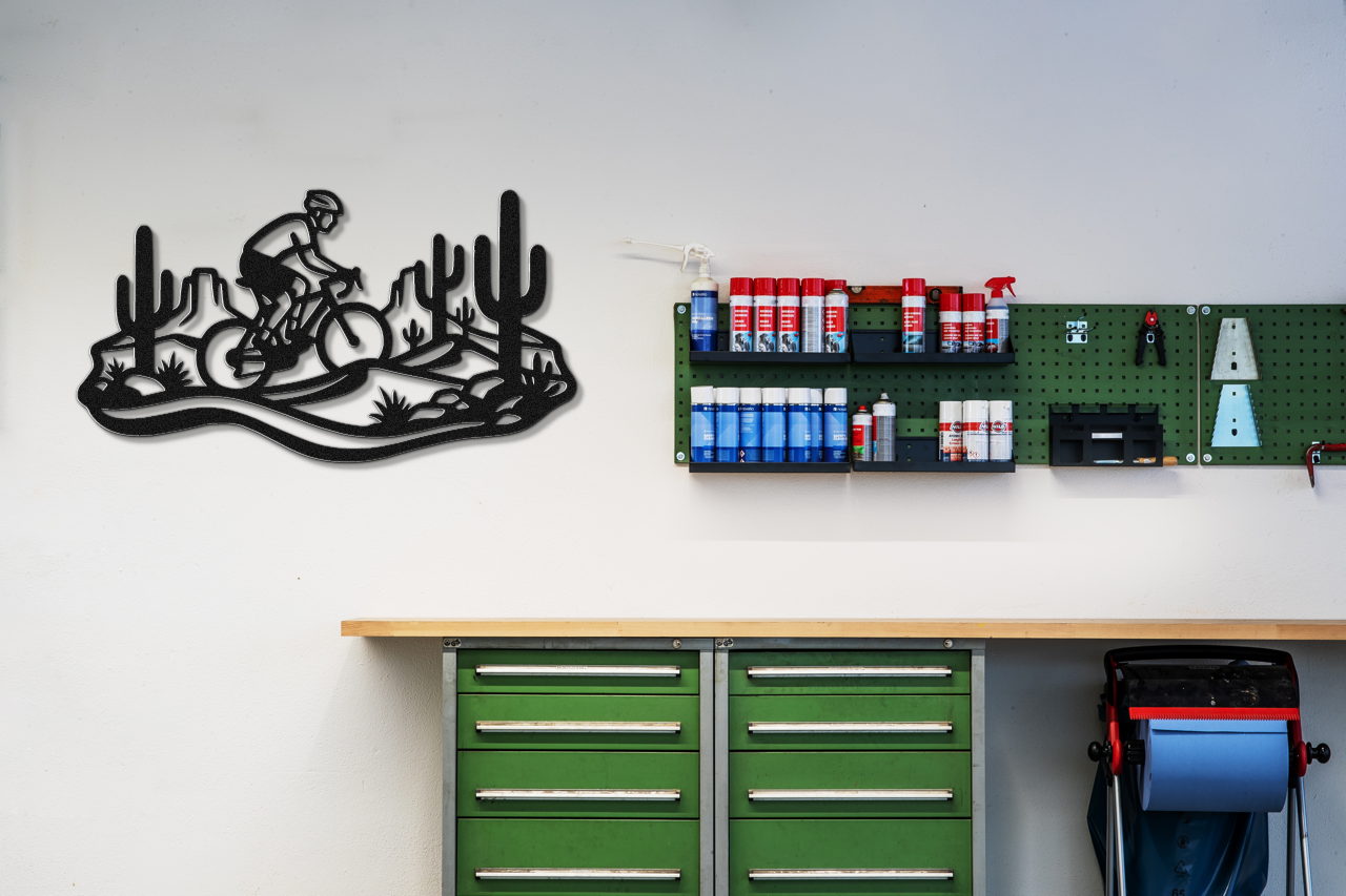 Arizona Cycling Metal Wall Art