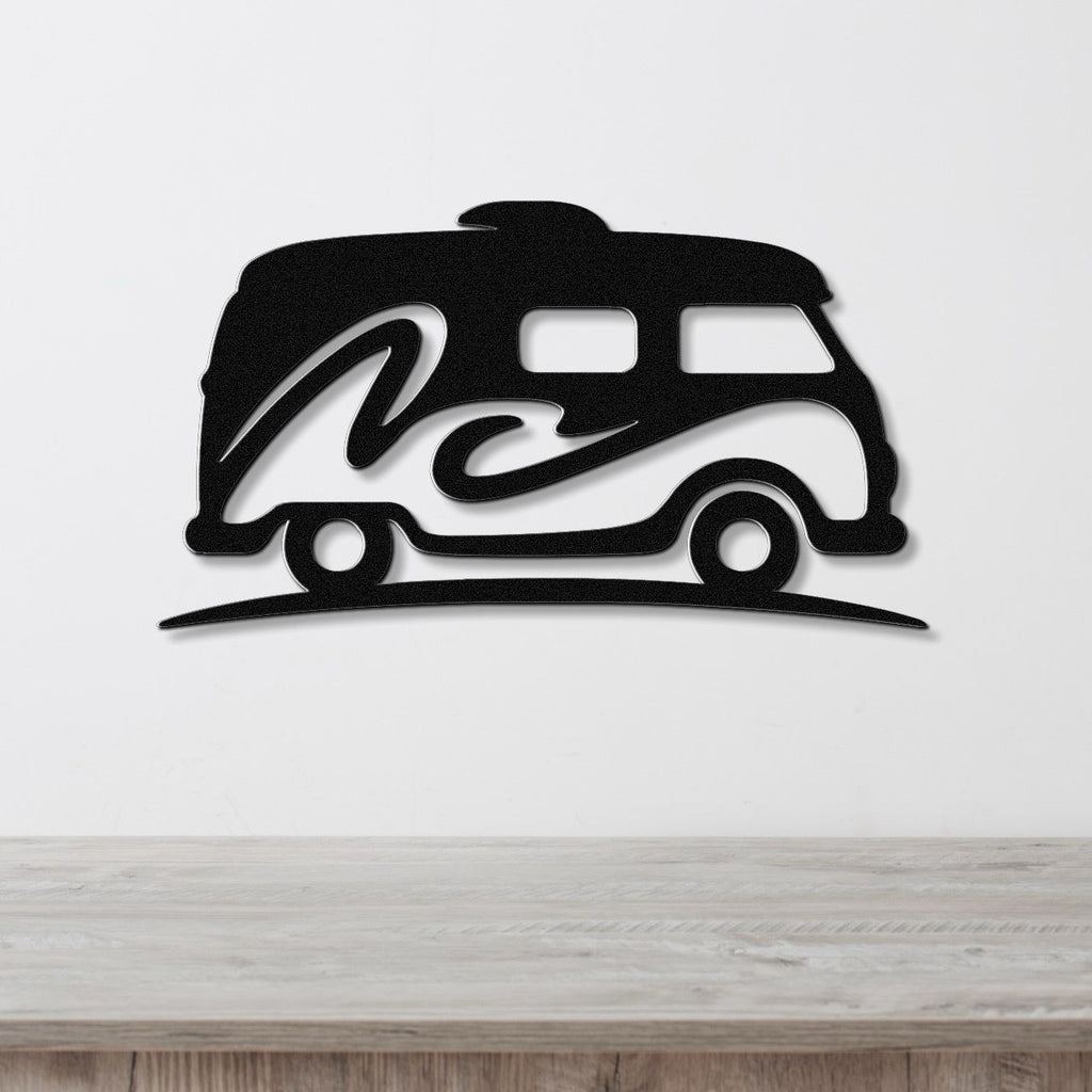Vintage Van Metal Wall Art
