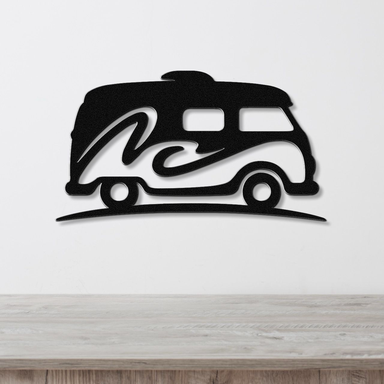 Vintage Van Metal Wall Art