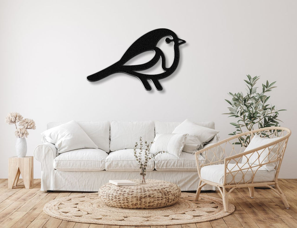 Robin Metal Wall Art