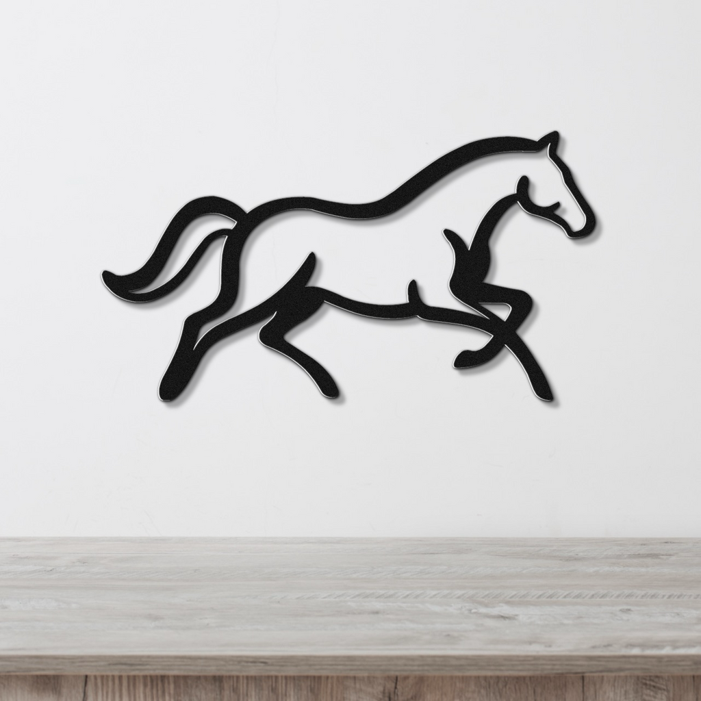 Horse Metal Wall Art