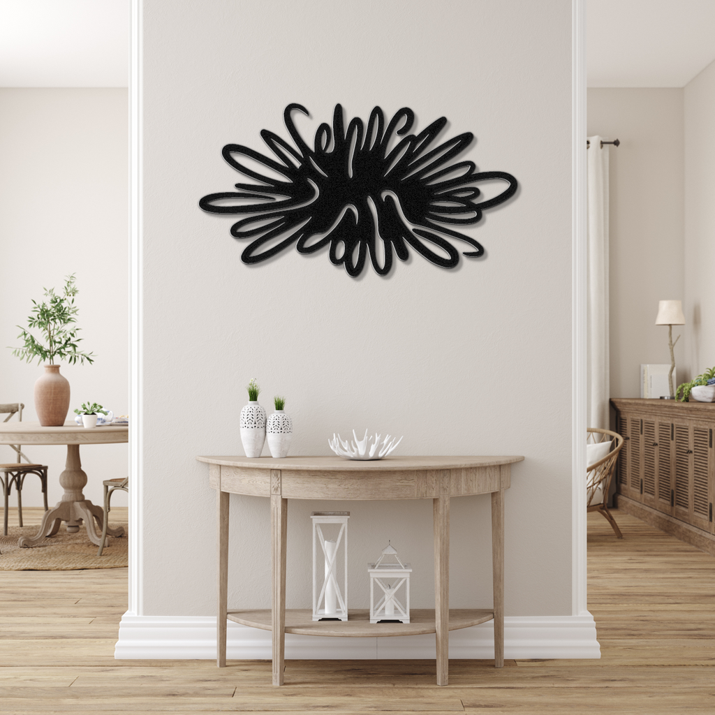 Sea Urchin Metal Wall Art