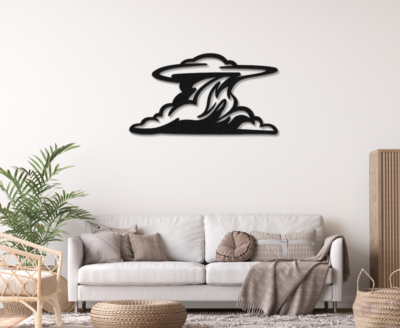 Cloud Metal Wall Art