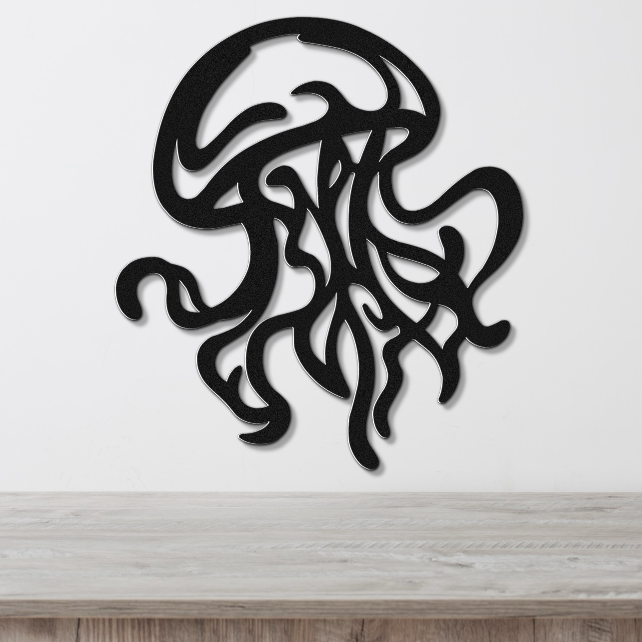 Jellyfish Metal Wall Art