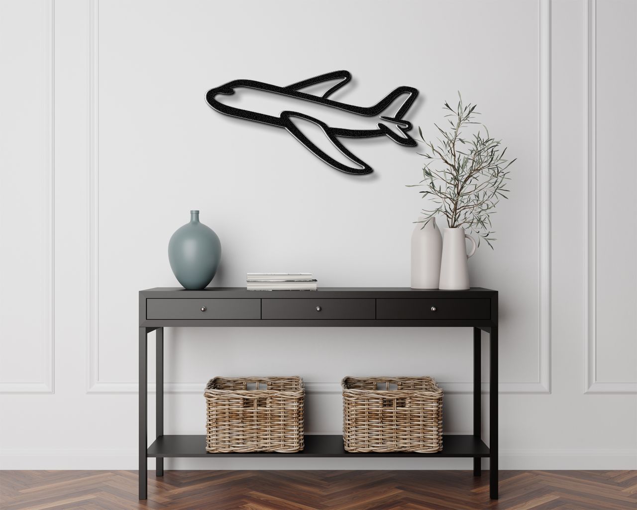 Airplane Metal Wall Art
