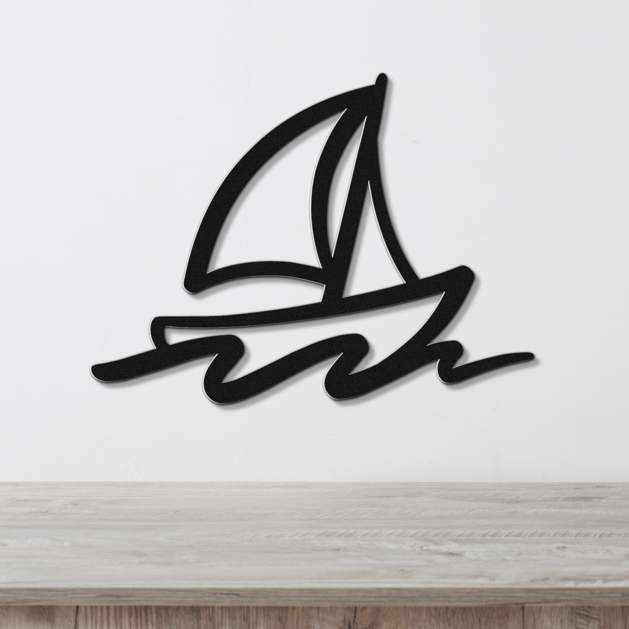 Sailboat Metal Wall Art