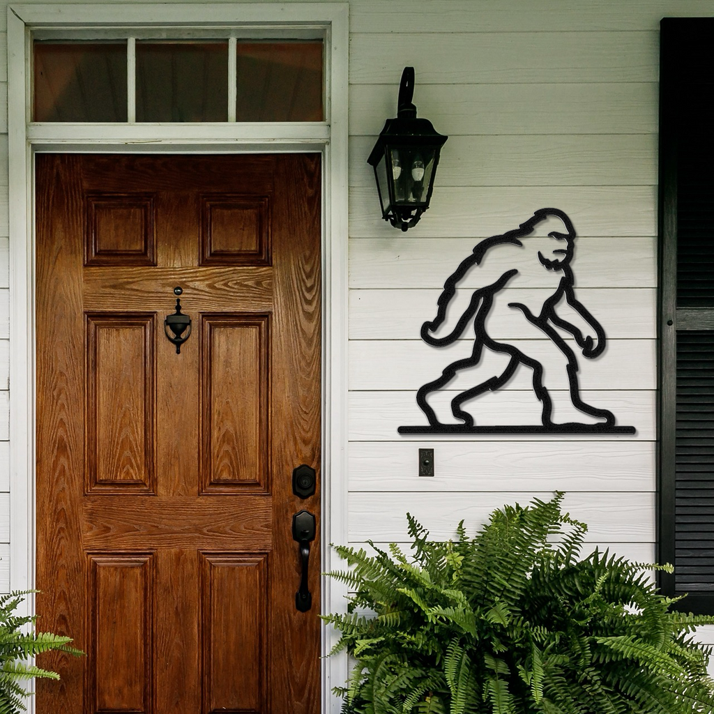 Bigfoot Metal Wall Art