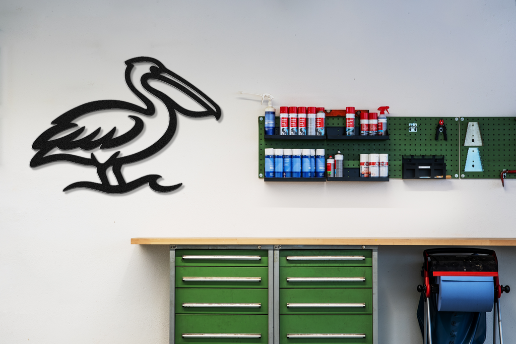 Pelican Metal Wall Art