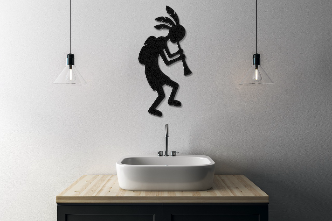 Kokopelli Metal Wall Art