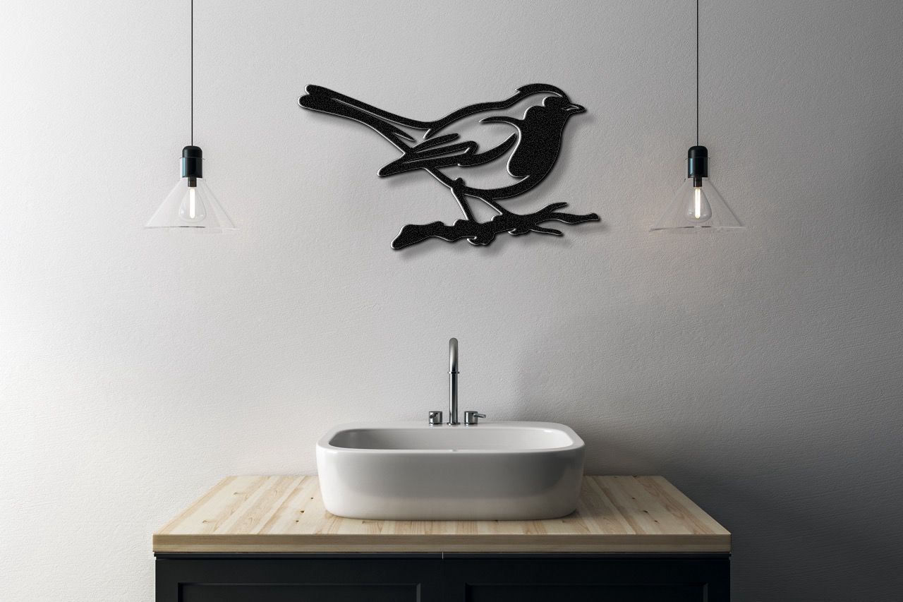 Robin Metal Wall Art