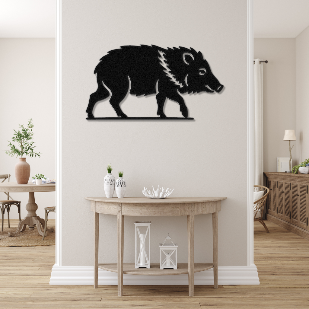 Javelina Metal Wall Art