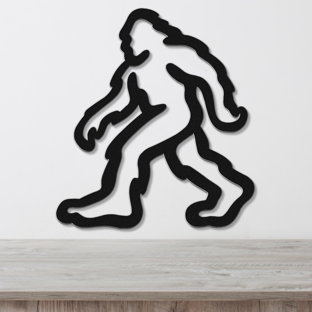 Bigfoot Metal Wall Art