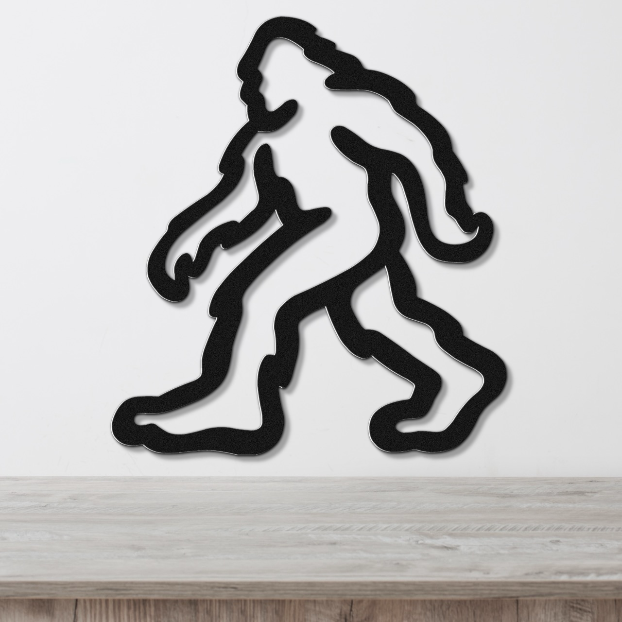 Bigfoot Metal Wall Art