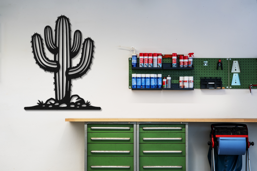Saguaro Cactus Metal Wall Art