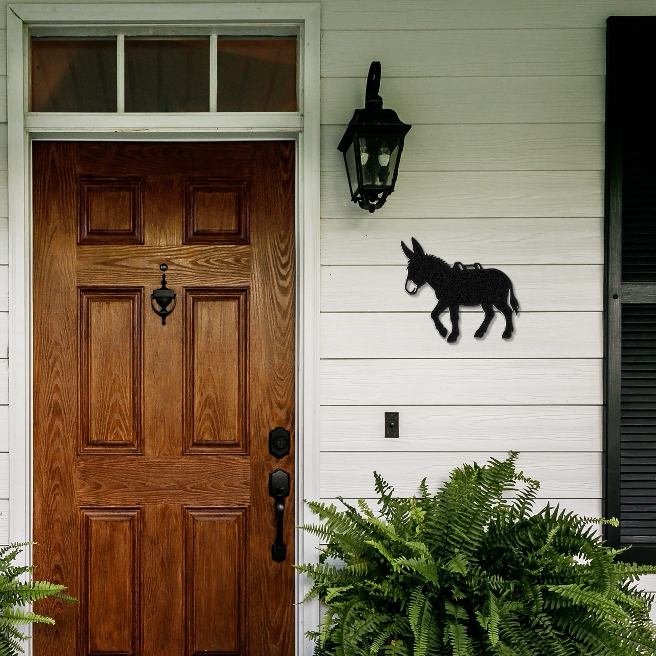 Burro Metal Wall Art