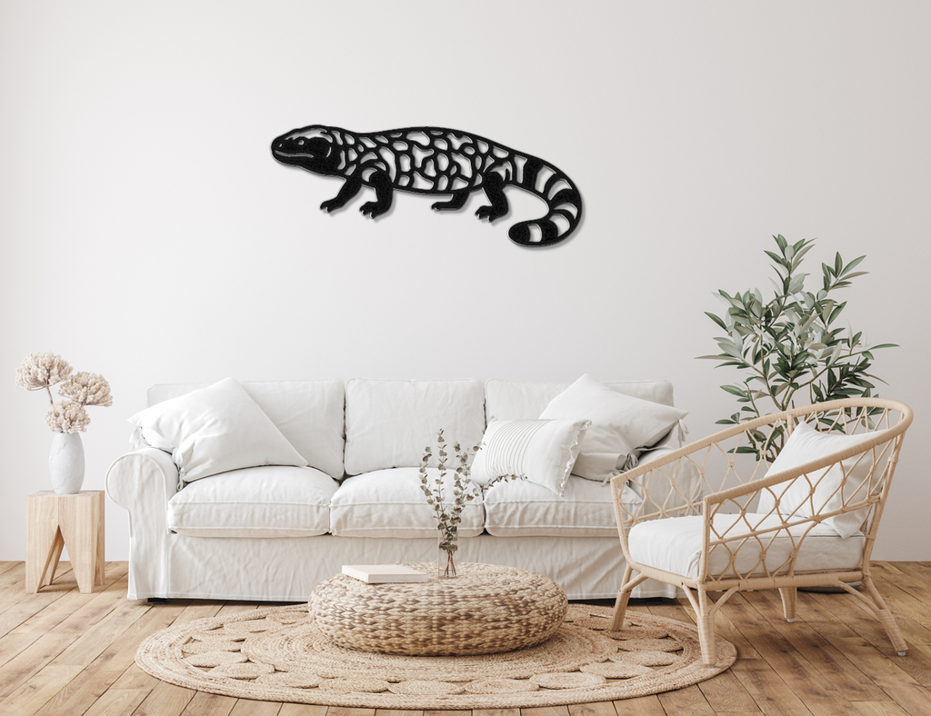 Gila Monster Metal Wall Art