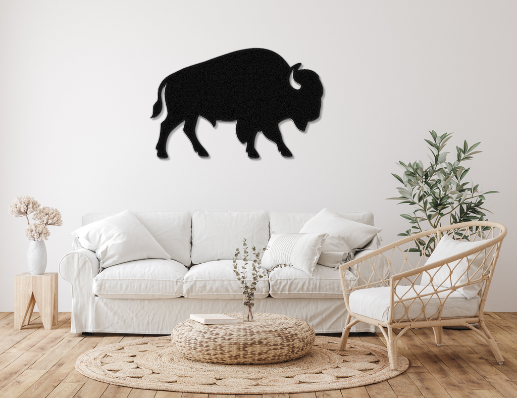 Buffalo Metal Wall Art