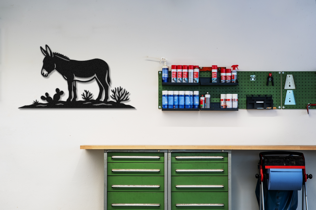 Burro Metal Wall Art