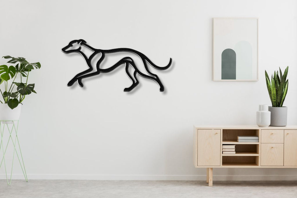 Greyhound Metal Wall Art