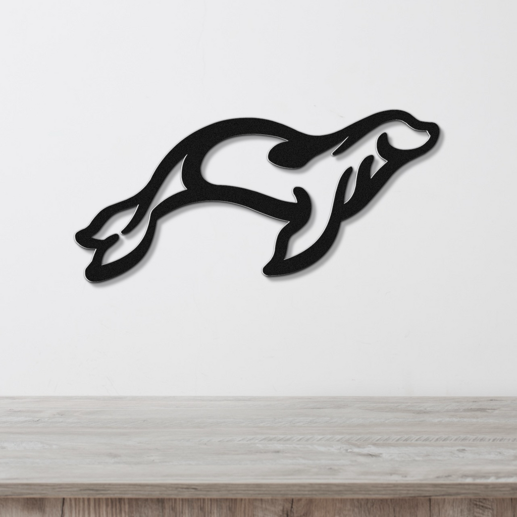 Sea Lion Metal Wall Art