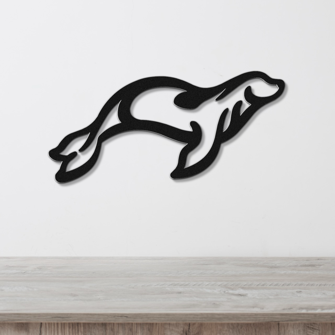Sea Lion Metal Wall Art