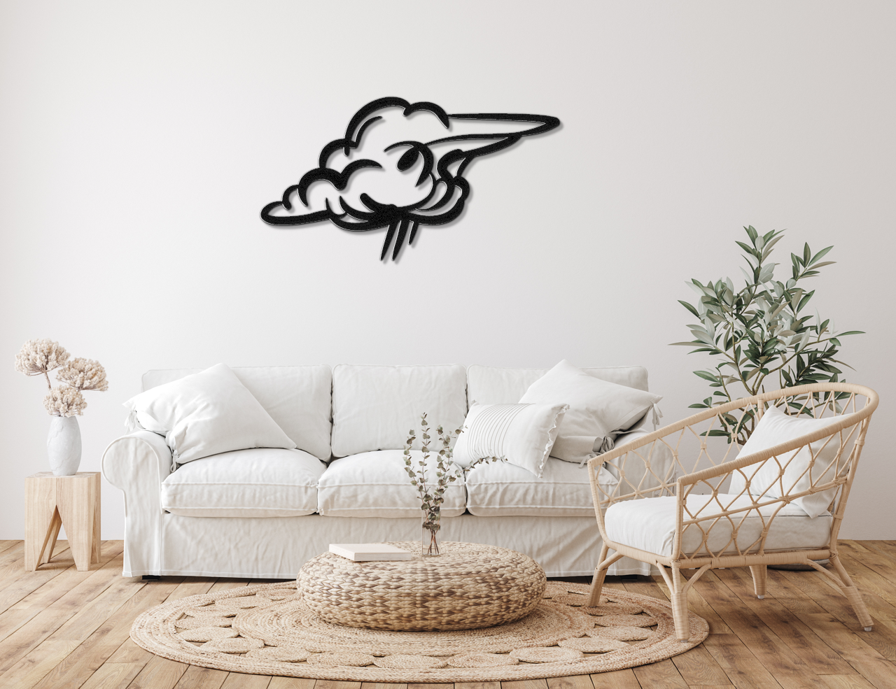Cloud Metal Wall Art