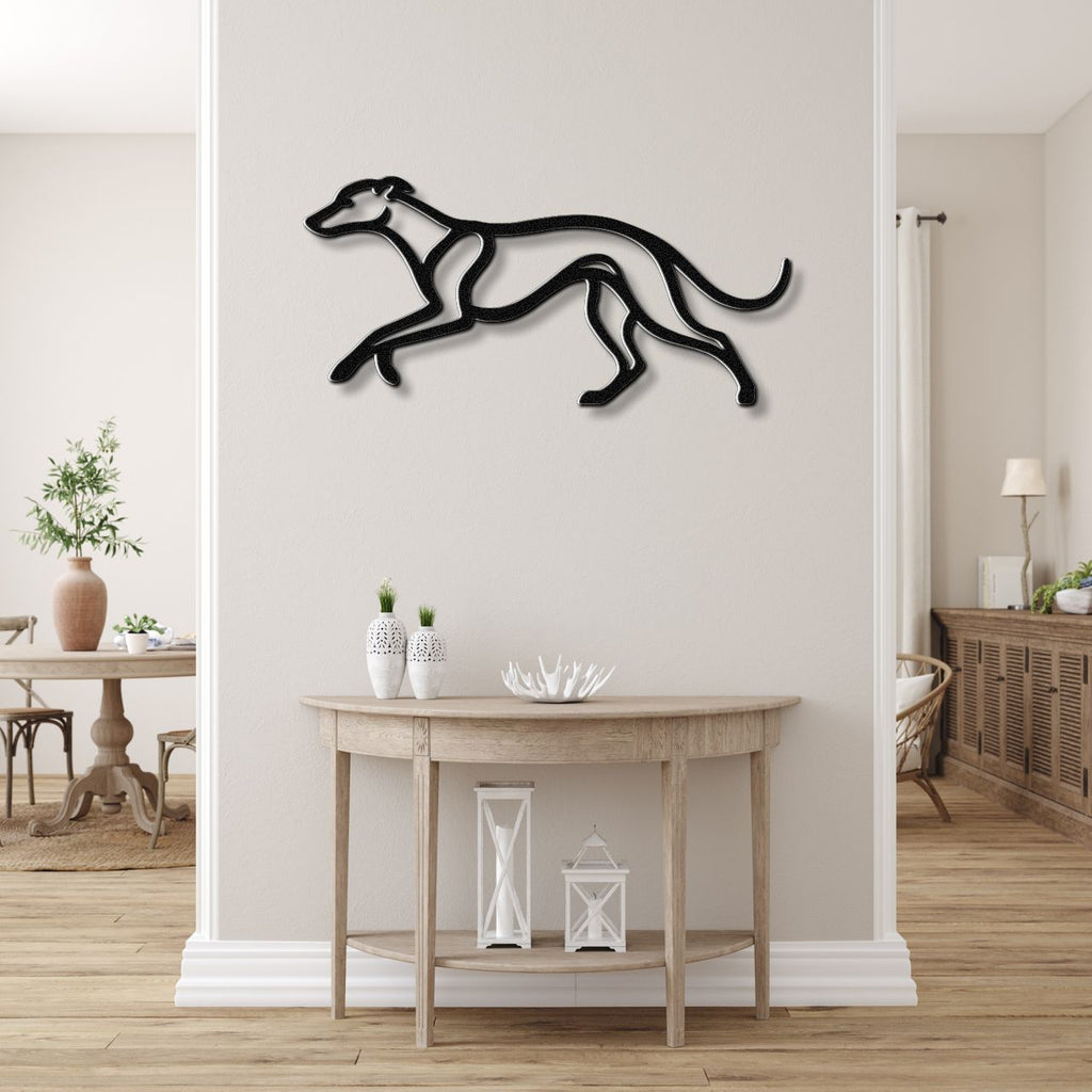 Greyhound Metal Wall Art
