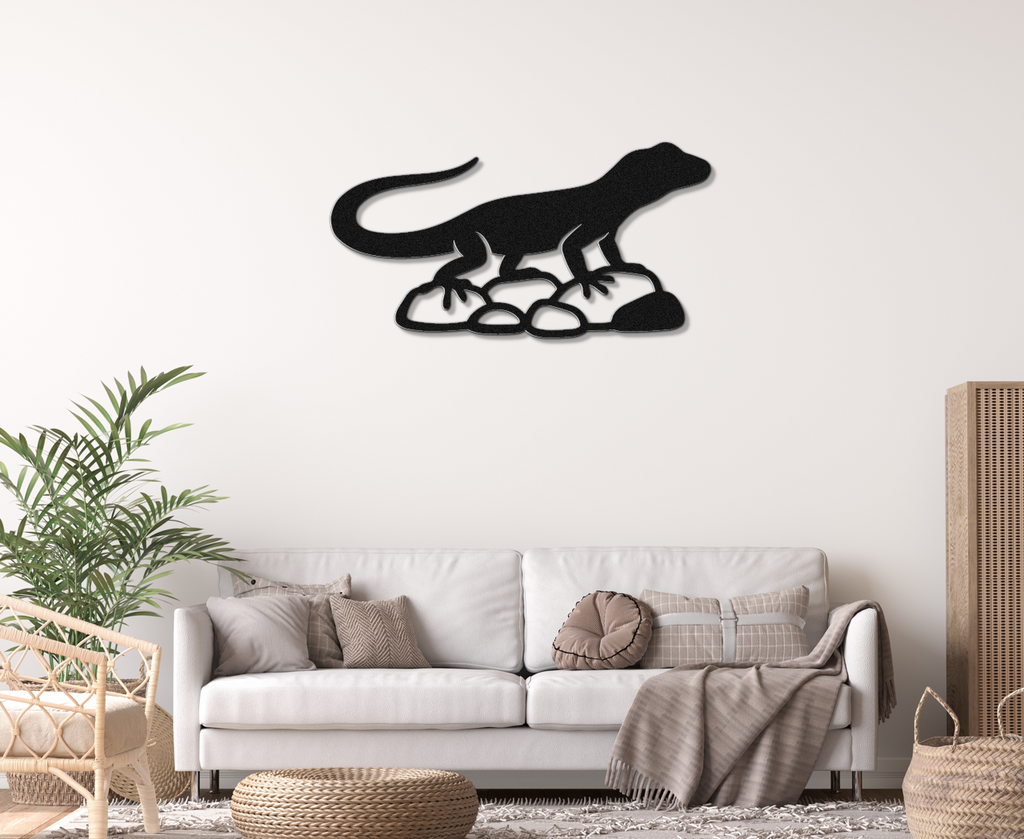 Lizard Metal Wall Art