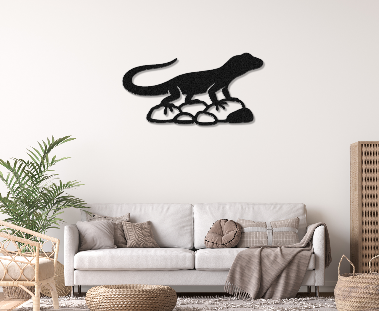 Lizard Metal Wall Art