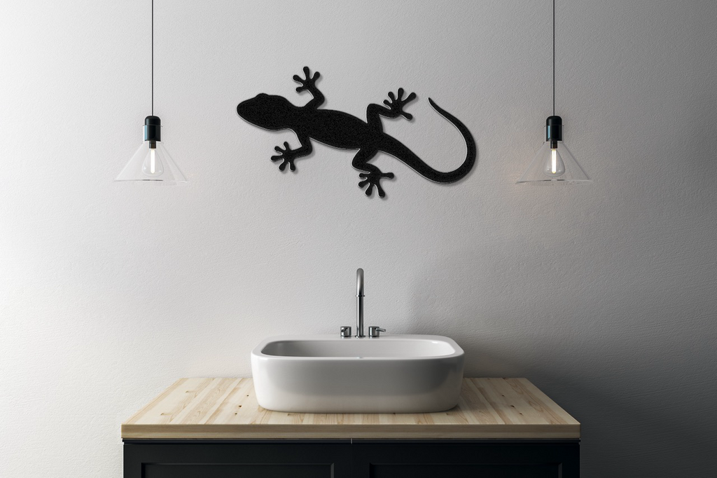 Lizard Metal Wall Art