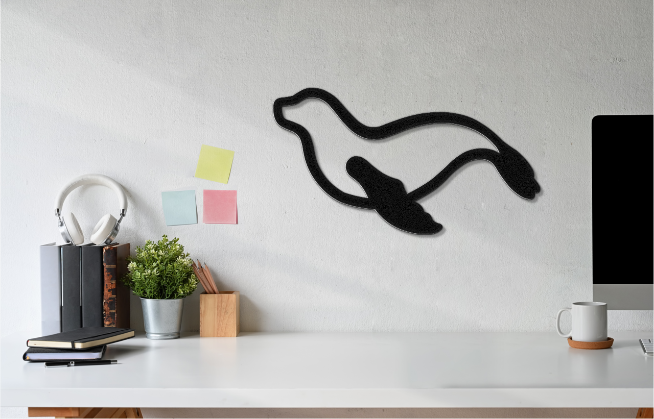 Sea Lion Metal Wall Art