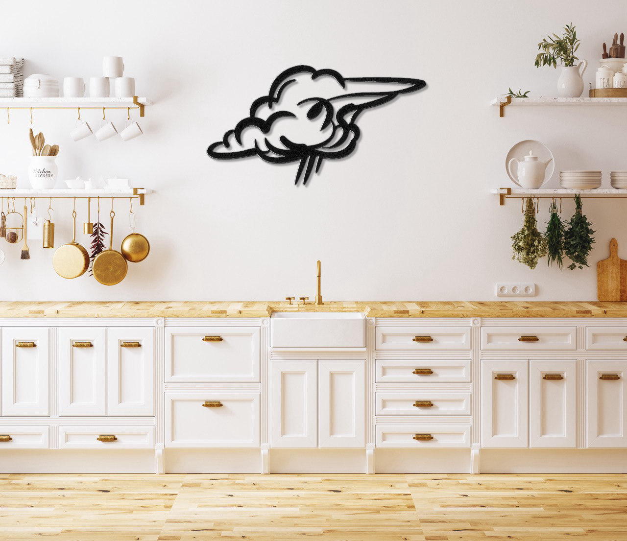Cloud Metal Wall Art