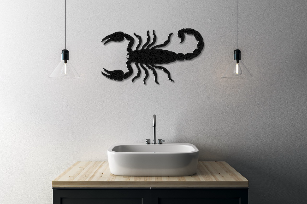 Scorpion Metal Wall Art