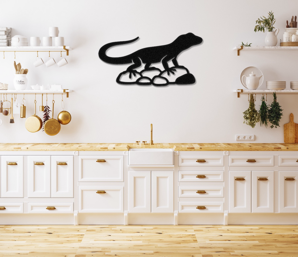 Lizard Metal Wall Art