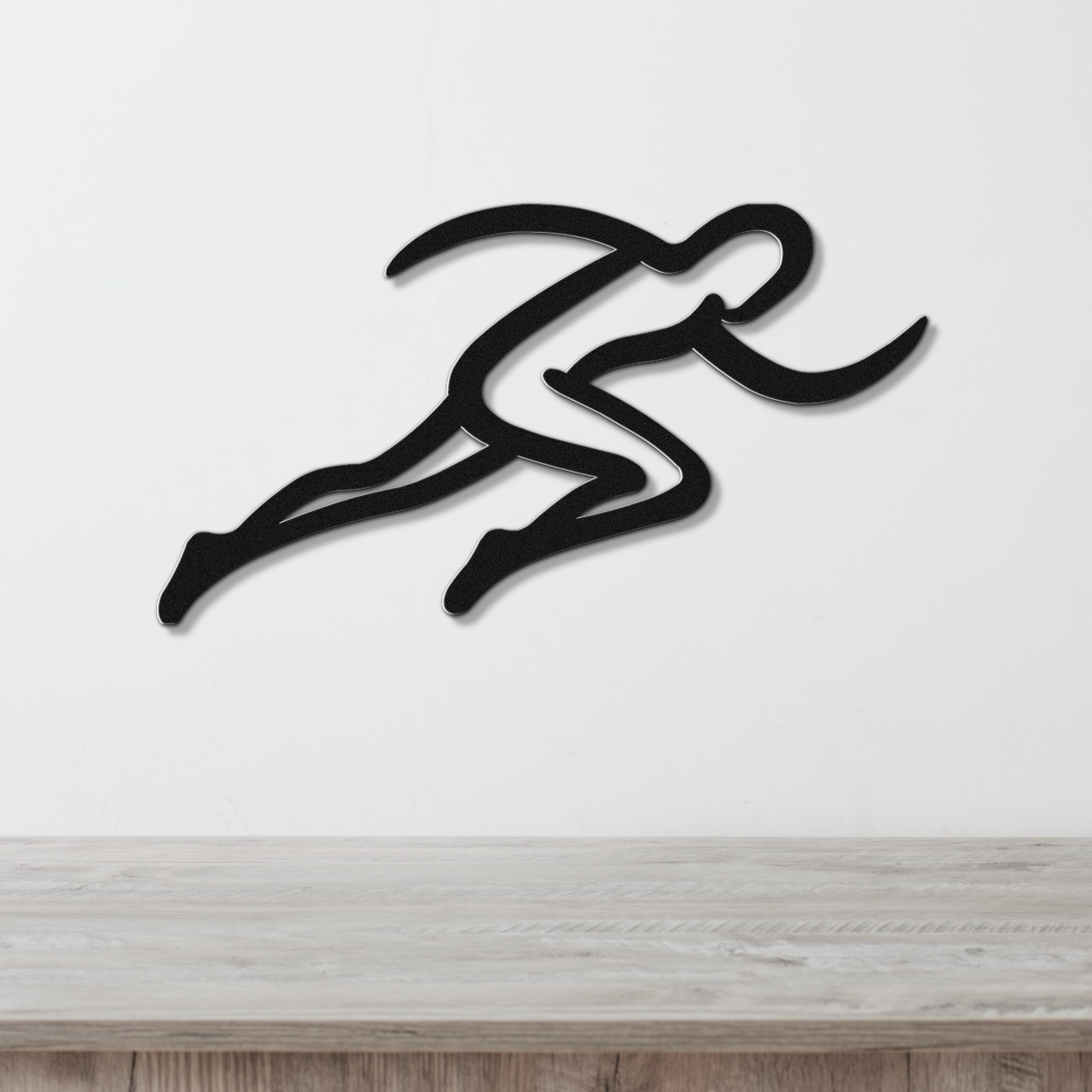 Runner Metal Wall Art
