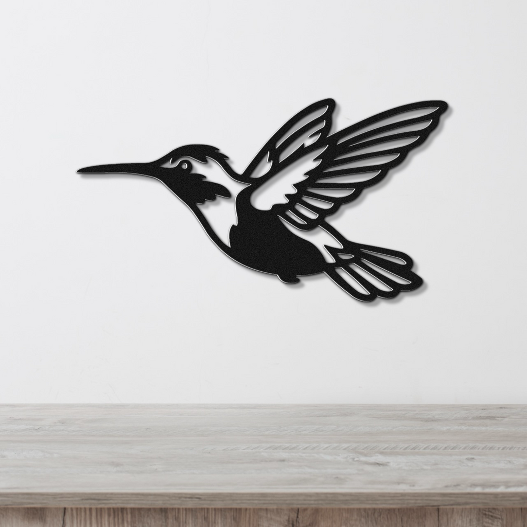 Hummingbird Metal Wall Art