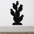 Prickly Pear Cactus Metal Wall Art