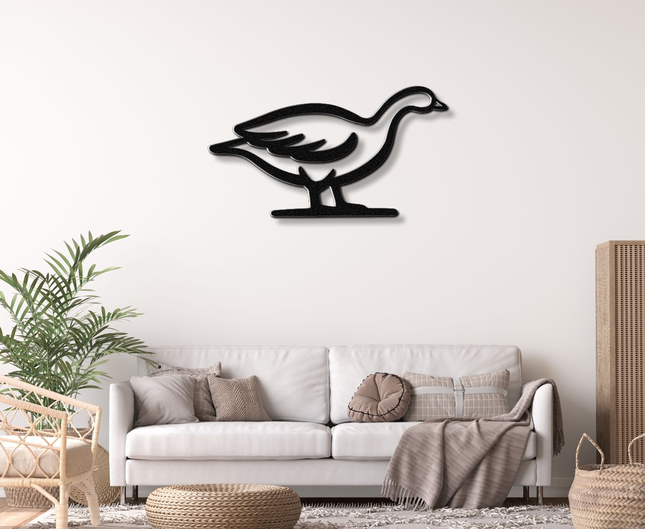 Goose Metal Wall Art