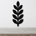 Abstract Botanical Sprig Metal Wall Art