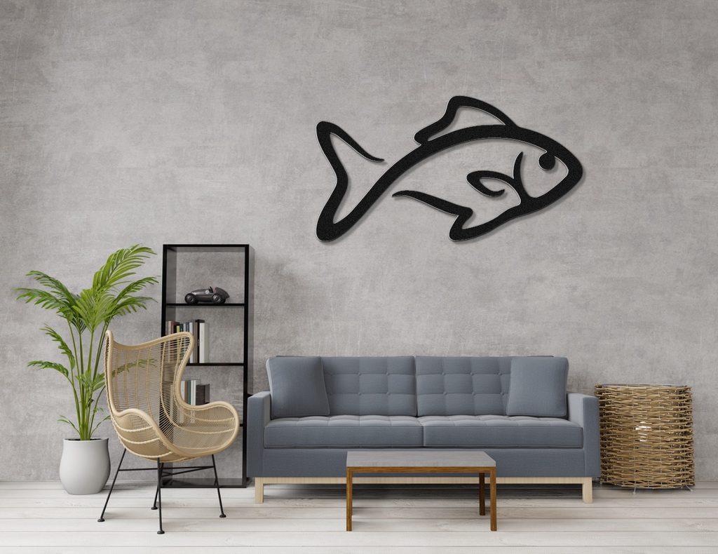 Fish Metal Wall Art