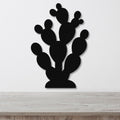 Prickly Pear Cactus Metal Wall Art