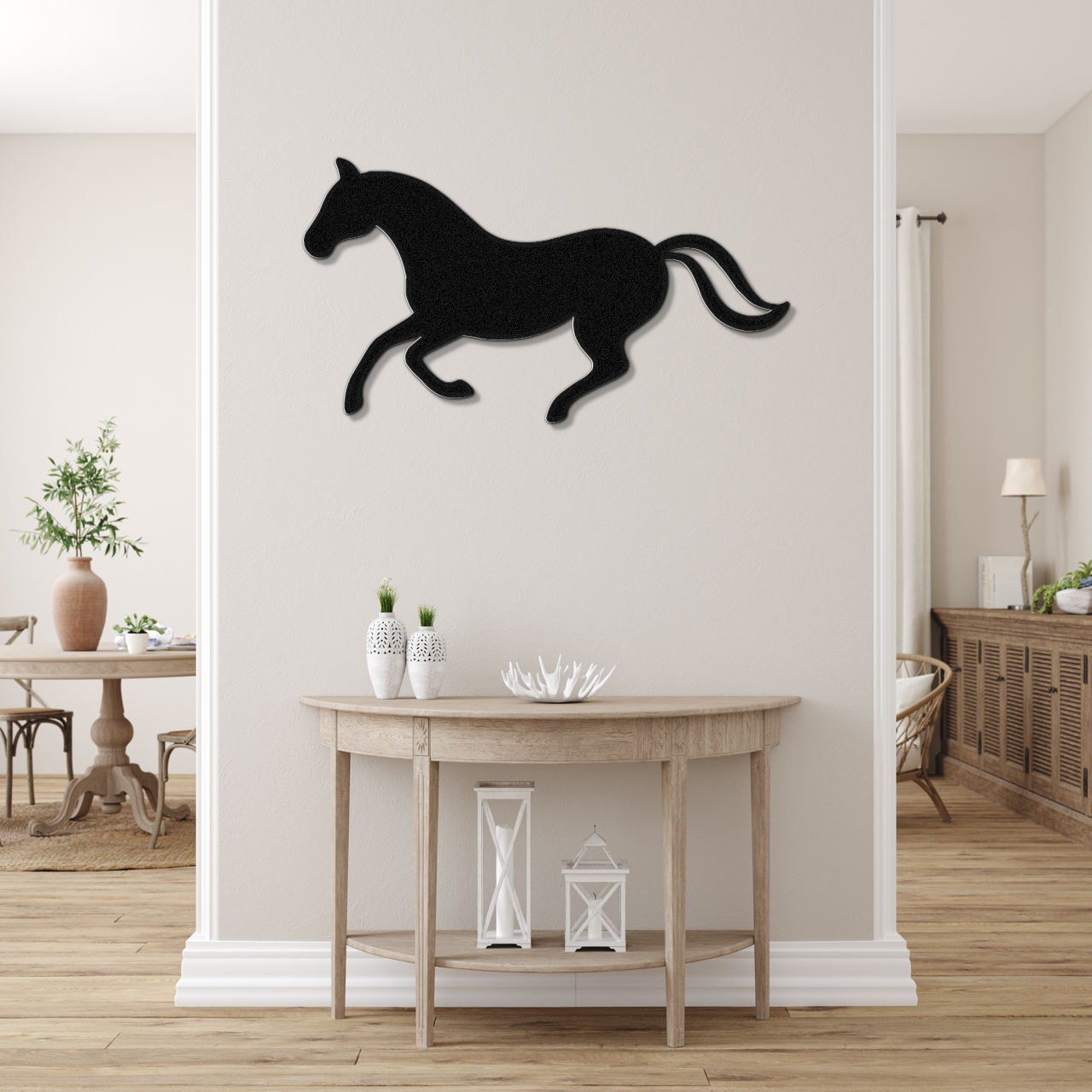 Horse Metal Wall Art