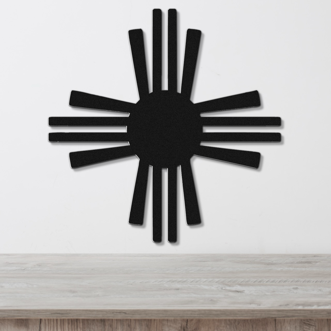 Zia Sun Symbol Metal Wall Art