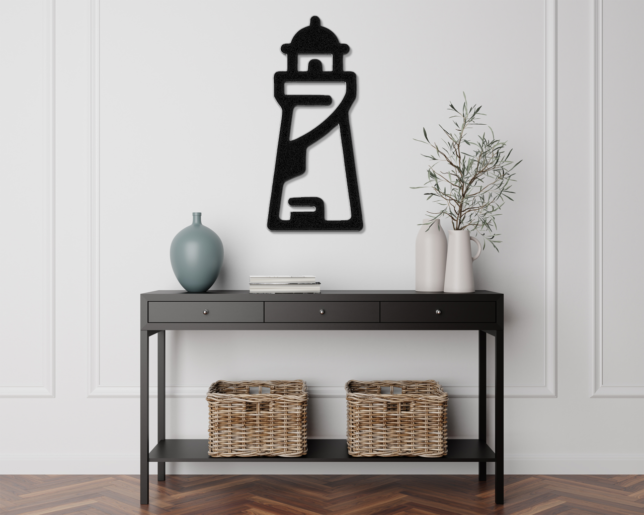 Lighthouse Metal Wall Art