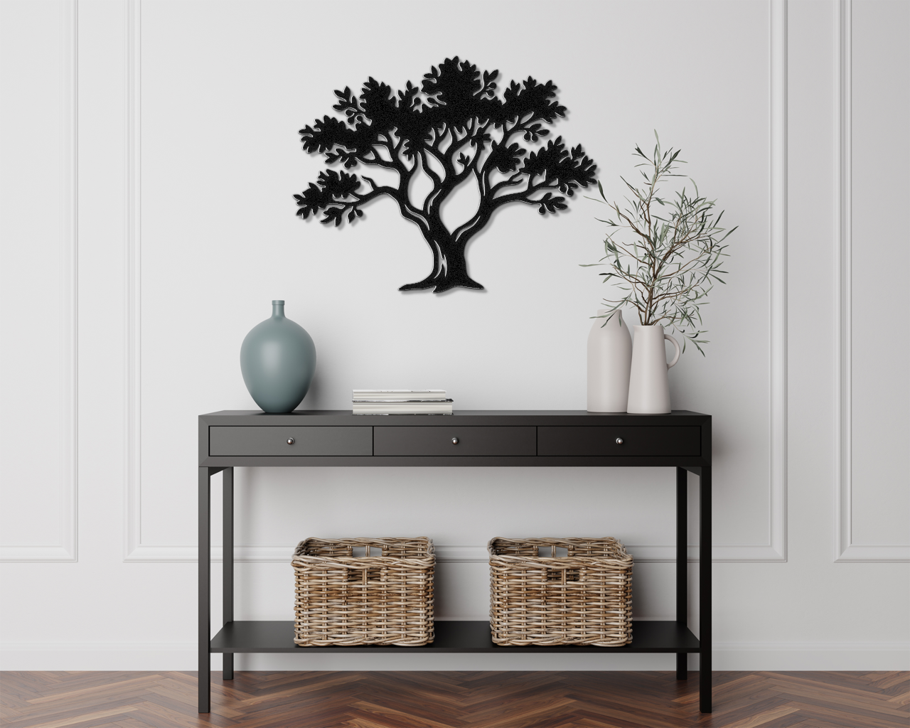 Juniper Tree Metal Wall Art