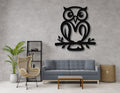 Owl Metal Wall Art