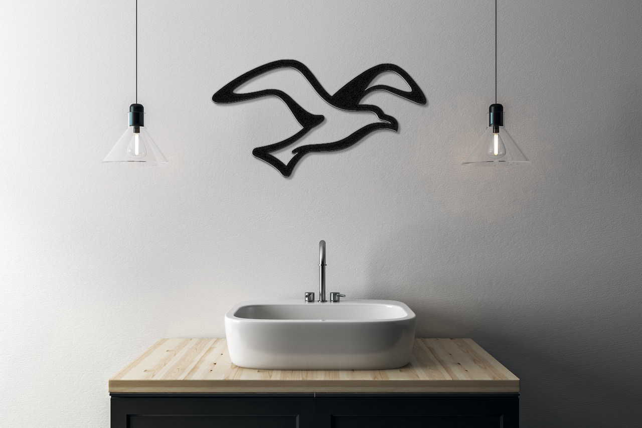 Seagull Metal Wall Art