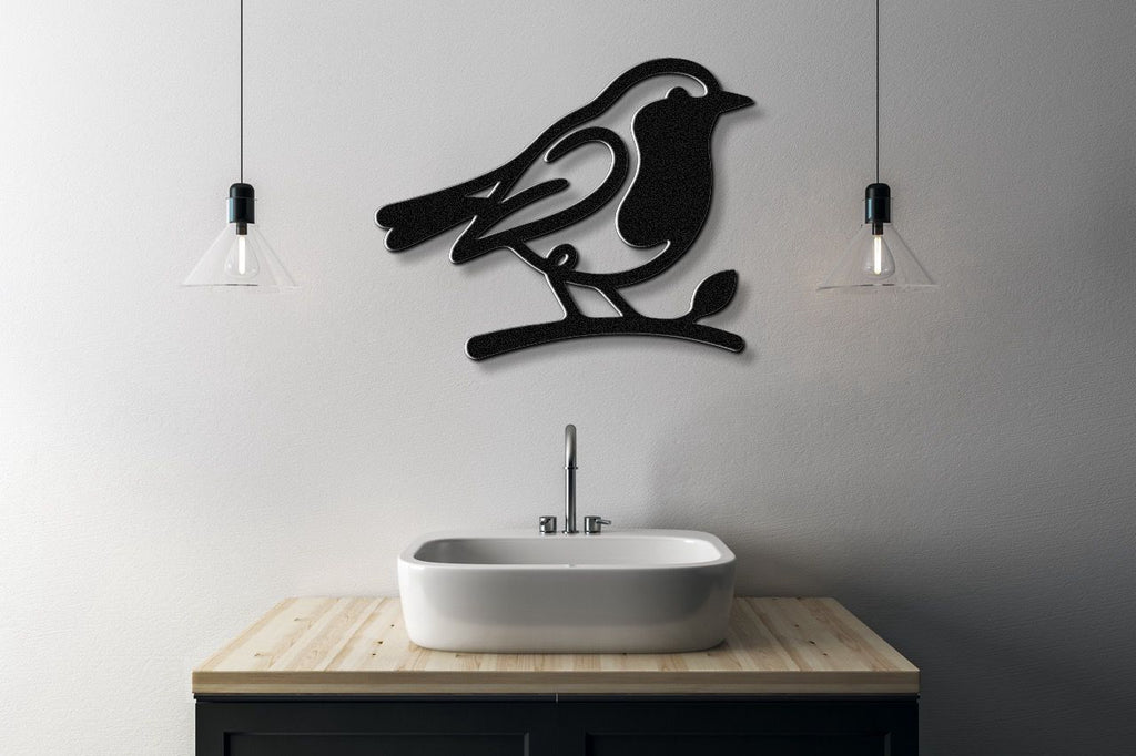 Robin Metal Wall Art